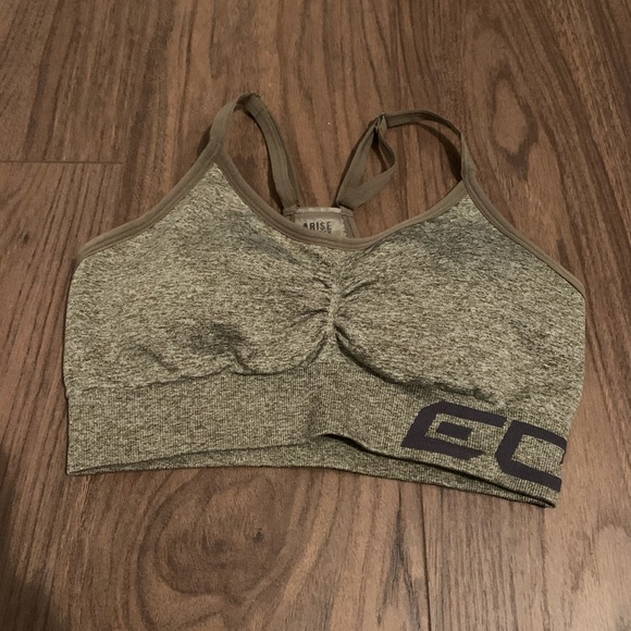 ECHT khaki sports bra - Picture 1 of 2